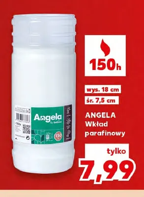 Wkład parafinowy Angela promocja w Kaufland