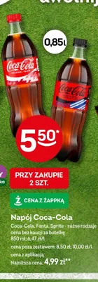 Napój Coca-cola promocja w Żabka