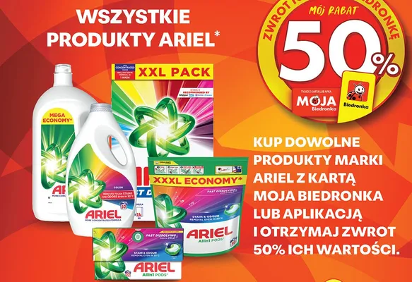 Wszystkie produkty promocja w Biedronka