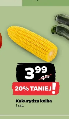 Kukurydza kolba promocja w Netto