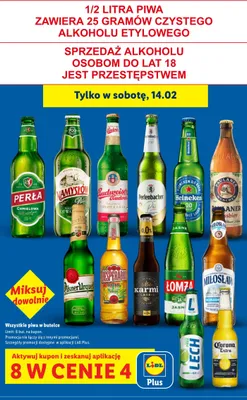Piwo Perlenbacher Pils 0.0% promocja w Lidl