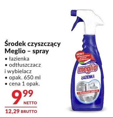 Środek czyszczący łazienka - spray promocja w Makro