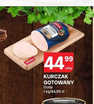 Kurczak gotowany Duda promocja w Chorten