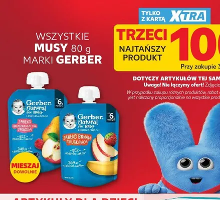 Musy Gerber promocja w Kaufland