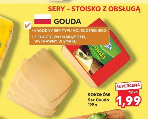 Ser Gouda Sokołów promocja w Kaufland