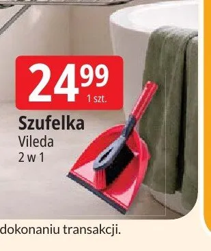Szufelka Vileda 2 w 1 promocja w Leclerc