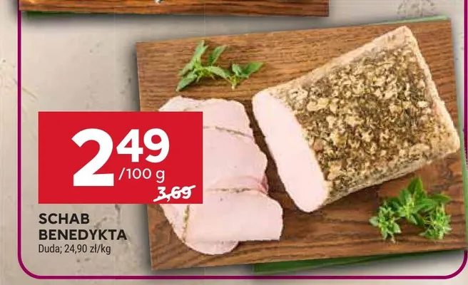 Schab Benedykta Duda promocja w Stokrotka