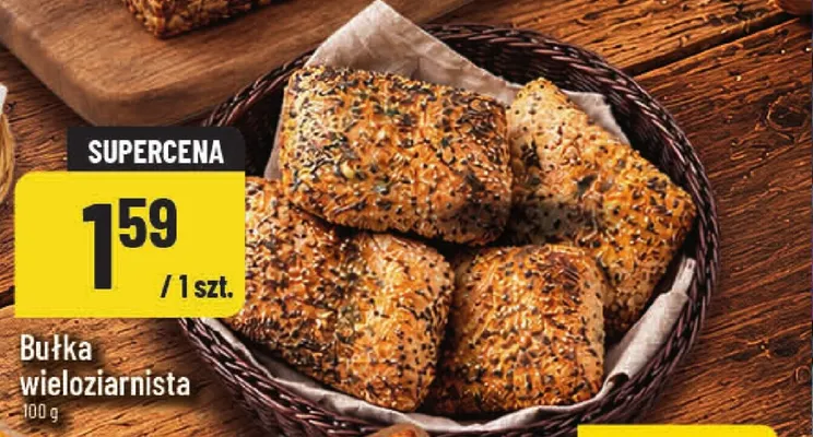 Bułka wieloziarnista promocja w POLOmarket