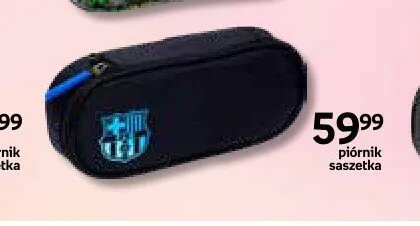 Piórnik saszetka FC Barcelona czarny promocja w Empik