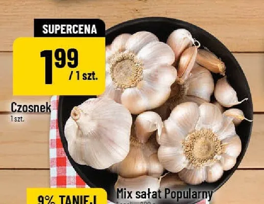 Czosnek promocja w POLOmarket