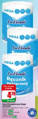 Ręcznik papierowy Mega LaVenda promocja w Dino