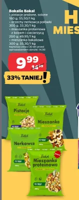 Mieszanka proteinowa z bobem i ciecierzycą Bakal promocja w Netto