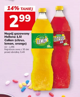 Napój gazowany Hellena Orange promocja w Hitpol