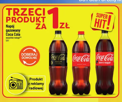 Napój gazowany Coca-Cola promocja w POLOmarket