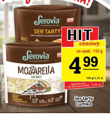 Ser tarty Mozzarella Serovia promocja w Gram Market