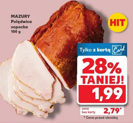 Polędwica sopocka promocja w Kaufland