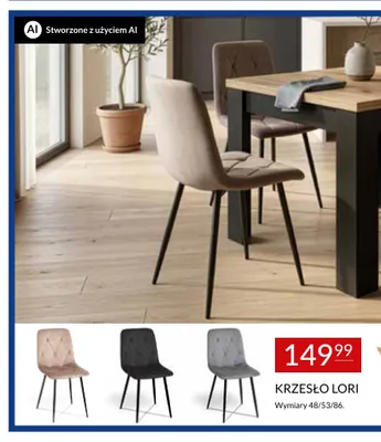 Krzesło Lori promocja w Abra Meble