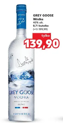 Wódka Grey Goose promocja w Kaufland