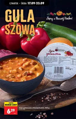 Zupa gulaszowa z Naszej Kuchni promocja w Biedronka