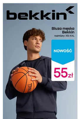 Bluza męska Bekkin promocja w Pepco