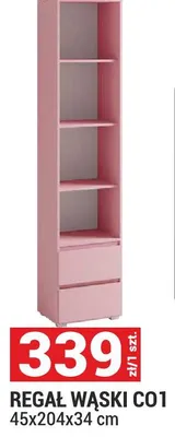 Regał wąski C01 promocja w Merkury Market