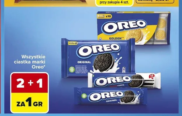 Ciastka Oreo promocja w Carrefour