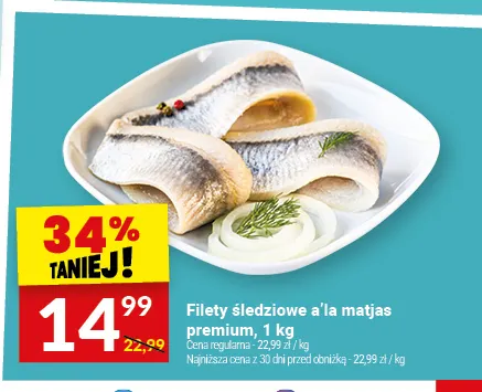 Filety śledziowe a'la matjas premium promocja w Twój Market