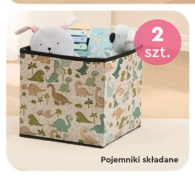 Pojemniki składane Smukee 2-pak promocja w Biedronka