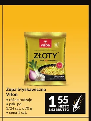 Zupa błyskawiczna Vifon promocja w Makro
