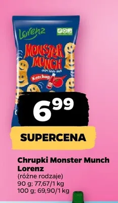 Chrupki Monster Munch Ketchup promocja w Netto