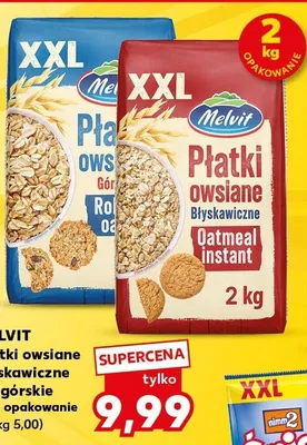 Płatki owsiane błyskawiczne promocja w Kaufland