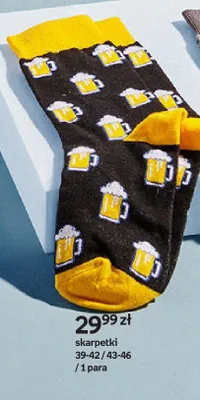 Skarpetki kufle piwa promocja w Empik
