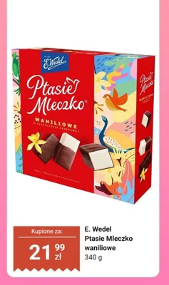 Ptasie mleczko waniliowe promocja w Biedronka