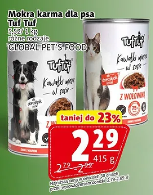 Karma mokra dla psa Kawałki mięsa w sosie różne rodzaje promocja w Prim Market