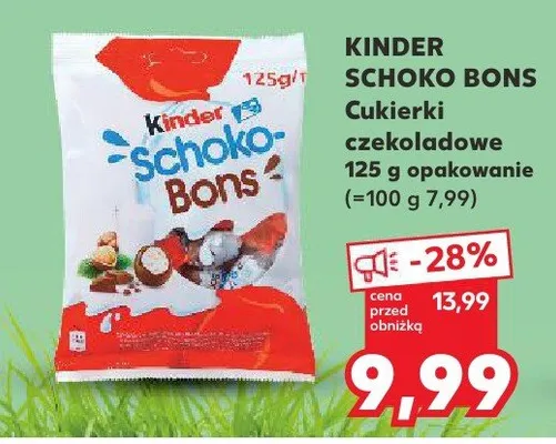 Cukierki czekoladowe promocja w Kaufland