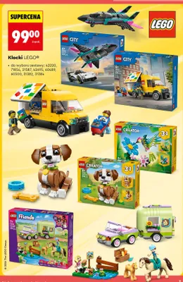 Klocki do wyboru zestawy: 42220, 71854, 21587, 42695, 60489, 60500, 31382, 31384 promocja w Biedronka