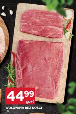 Wołowina bez kości promocja w Stokrotka