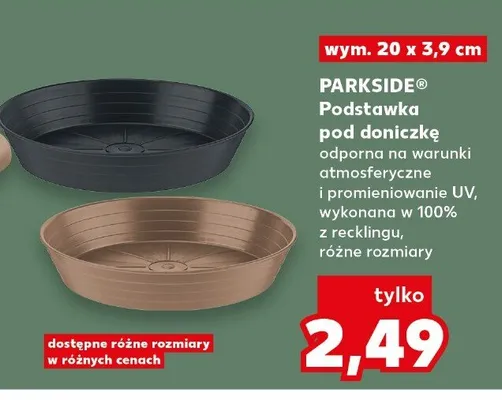 Podstawka pod doniczkę  promocja w Kaufland