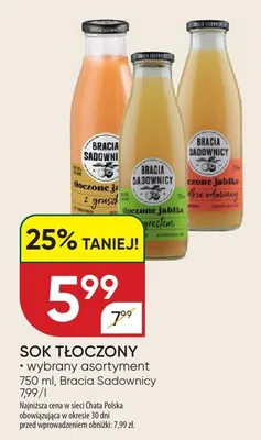 Sok tłoczony promocja w Chata Polska