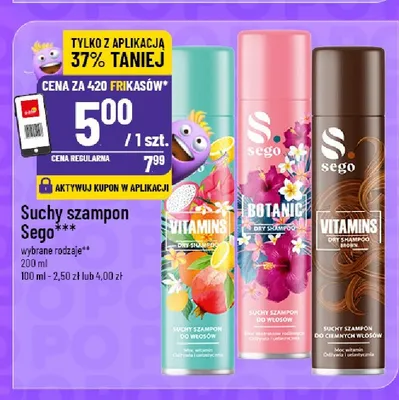 Suchy szampon Sego Botanic promocja w POLOmarket