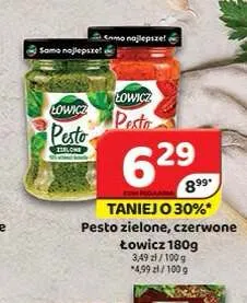 Pesto zielone Łowicz promocja w Delfin