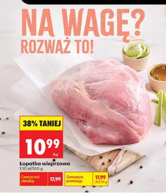 Łopatka wieprzowa promocja w Biedronka