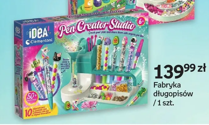 Fabryka długopisów Clementoni IDEA Pen Creator Studio promocja w Empik