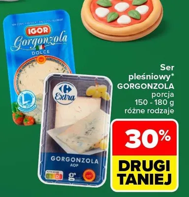 Ser pleśniowy Gorgonzola Dolce Igor promocja w Carrefour