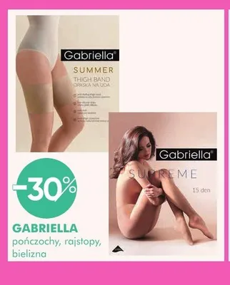 Pończochy rajstopy bielizna Gabriella promocja w Super-Pharm