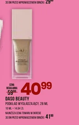 Podkład wygładzający DASO BEAUTY promocja w Drogerie Natura