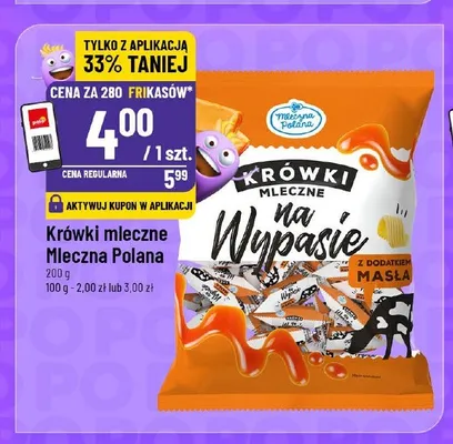 Krówki mleczne Mleczna Polana promocja w POLOmarket