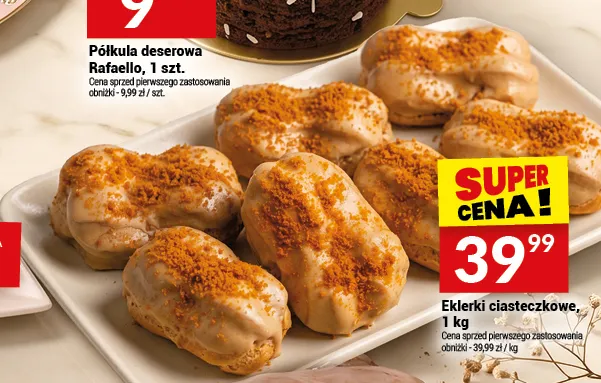 Eklerki ciasteczkowe Białecki promocja w Twój Market