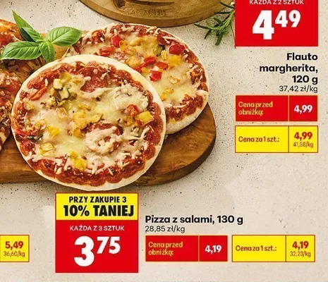 Pizza z salami promocja w Biedronka
