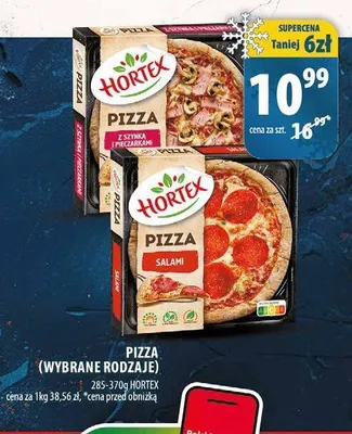 Pizza z szynką i pieczarkami Hortex promocja w Arhelan